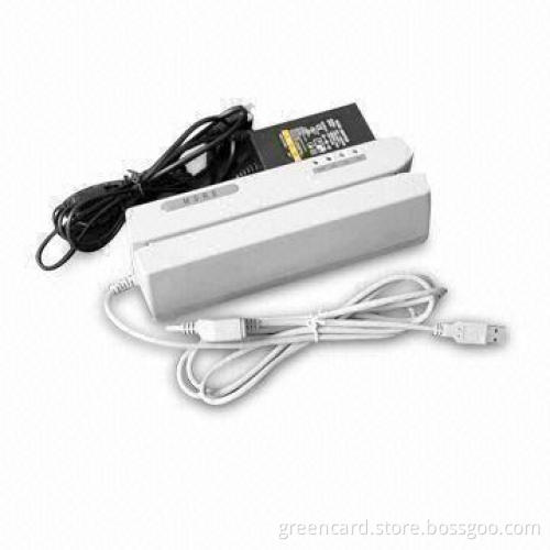 Magnetic Card Reader, Compatible with Microsoft's Windows 98, Me, NT40, 2000, and XP